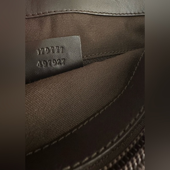 Gucci Large Horsebit Canvas and LeatherHobo Shoulder Bag EUC - Picture 10 of 10